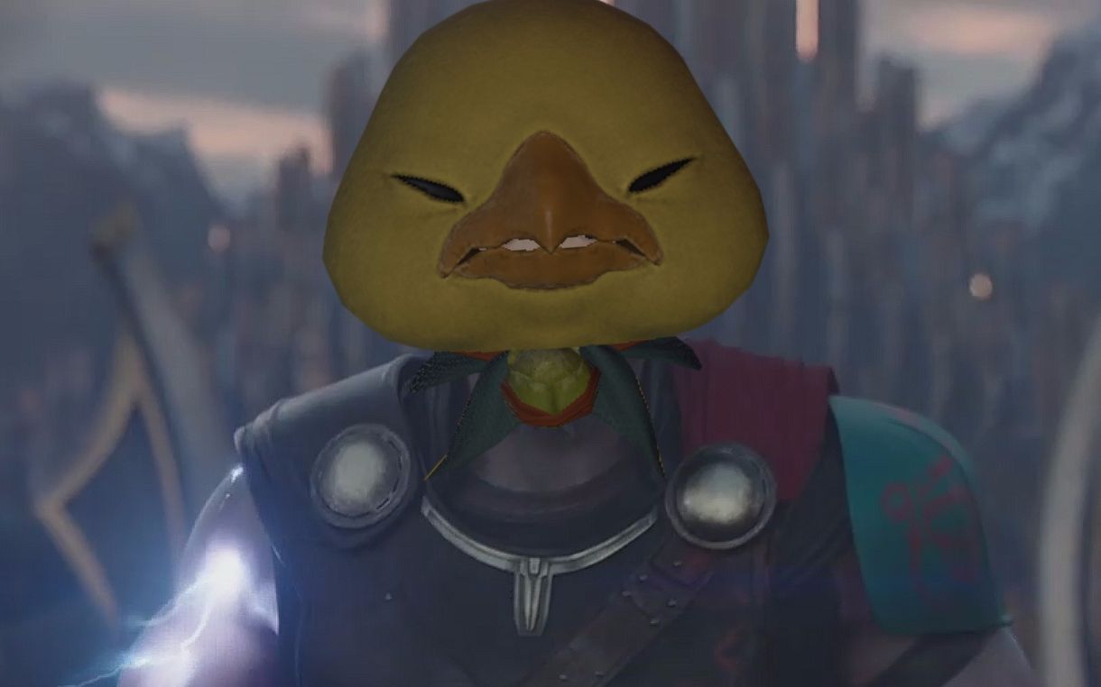 【最终幻想14/ff14】每一只陆行鸟都有个飞天梦