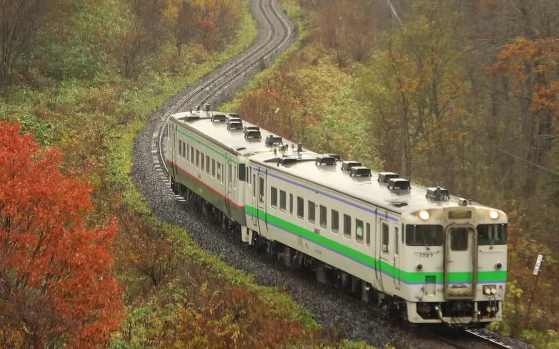 【车辆观察】【日本铁道】晩秋下的石北本线 (キハ40 キハ183 キハ26