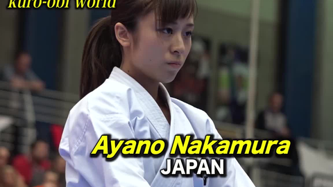 空手道 美少女空手 17世界空手道形冠军 中村绫乃 哔哩哔哩 空手道 美少女空手 17世界空手道形冠军 中村绫乃 哔哩哔哩