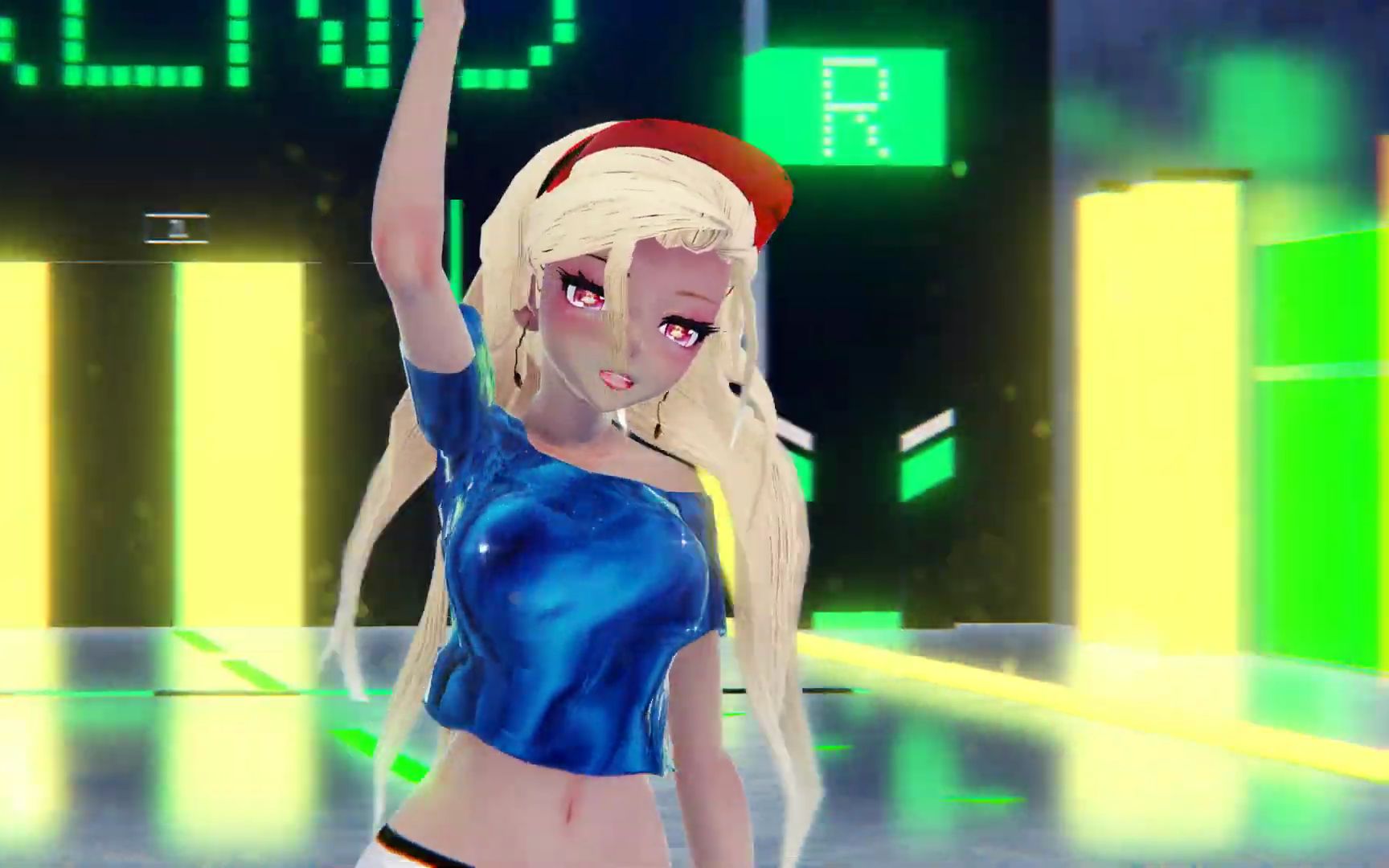【mmd】 yowane haku - dumb dumb _ somi_哔哩哔哩_bilibili