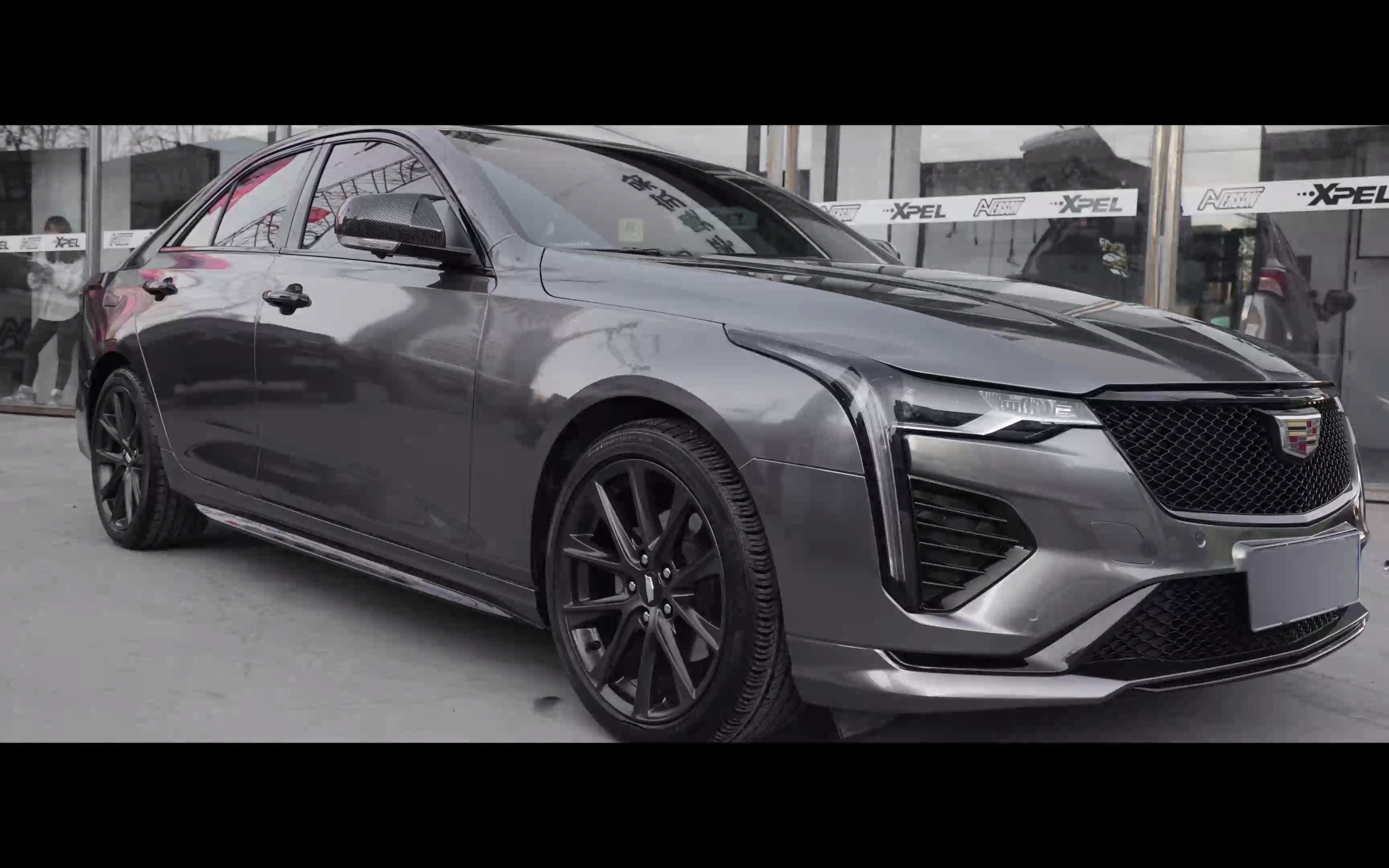 保定xpel奥孚森汽车贴膜凯迪拉克ct4改色