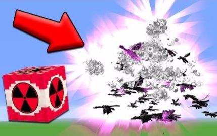 [图]【ExplodingTNT】1个超级核弹 VS 100条末影龙！【中文字幕】