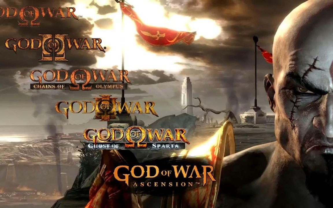 [图]战神 希腊神话系列 奎托斯全武器 魔法 God of War Series - All Weapons and Powers