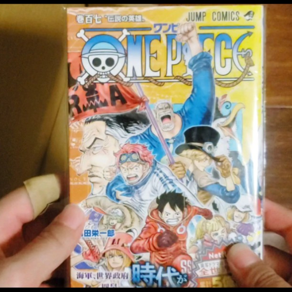 漫画开箱】海贼王ONE PIECE 漫画单行本日版第107卷_哔哩哔哩_bilibili