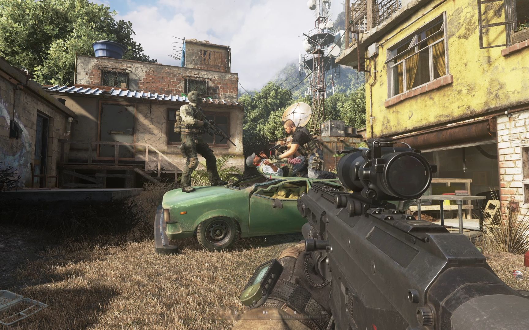 【使命召唤6重制版】最高画质通关流程:第四章追捕_哔哩哔哩 (゜-゜)