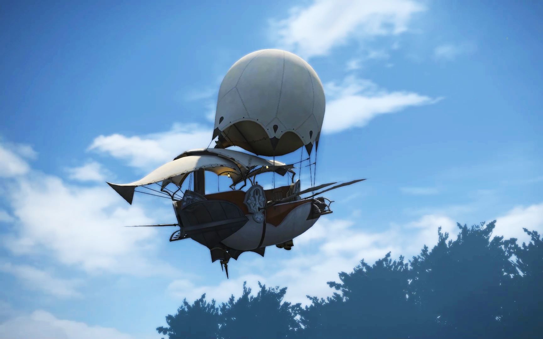 【ff14】豆芽出新手村了 乘坐飞艇前往新的主城 开始新阶段的冒险