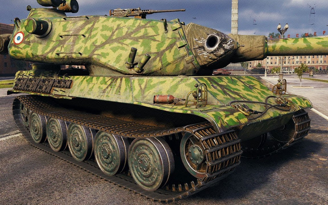 amx m4 54 - still strong - world of tanks gameplay