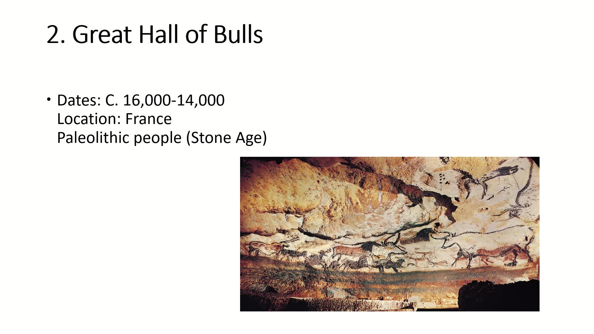 prehistoric 02 lascaux cave painting 史前洞穴壁画