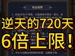 Download Video: 【如鸢代号鸢】逆天的六倍上限！720天上限！！