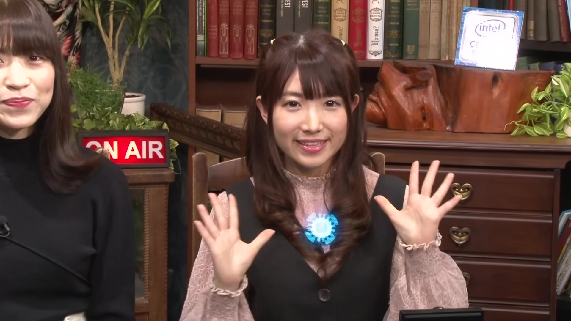 生肉声优大西沙织和赤尾光玩堡垒之夜