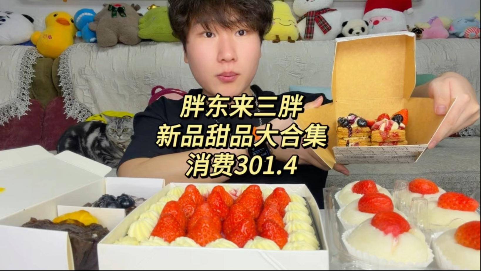 胖东来三胖甜品大测评顺便带大家云逛一下三胖-Crazy和弦-Crazy和弦-哔哩哔哩视频