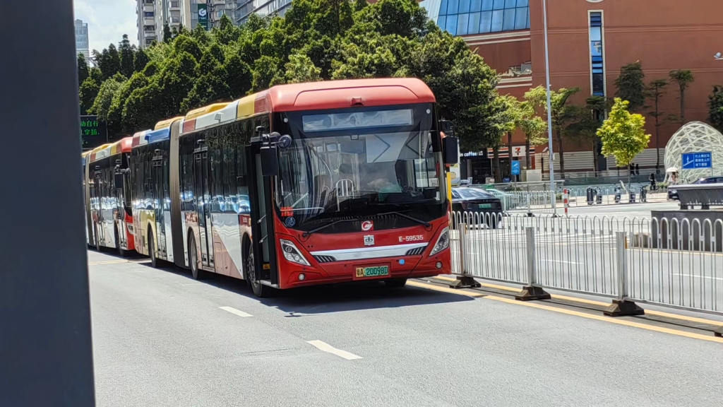 【pov-64】【从喧嚣珠城到呦呦鹿鸣】广州公交b1路 体育中心-鹿鸣山