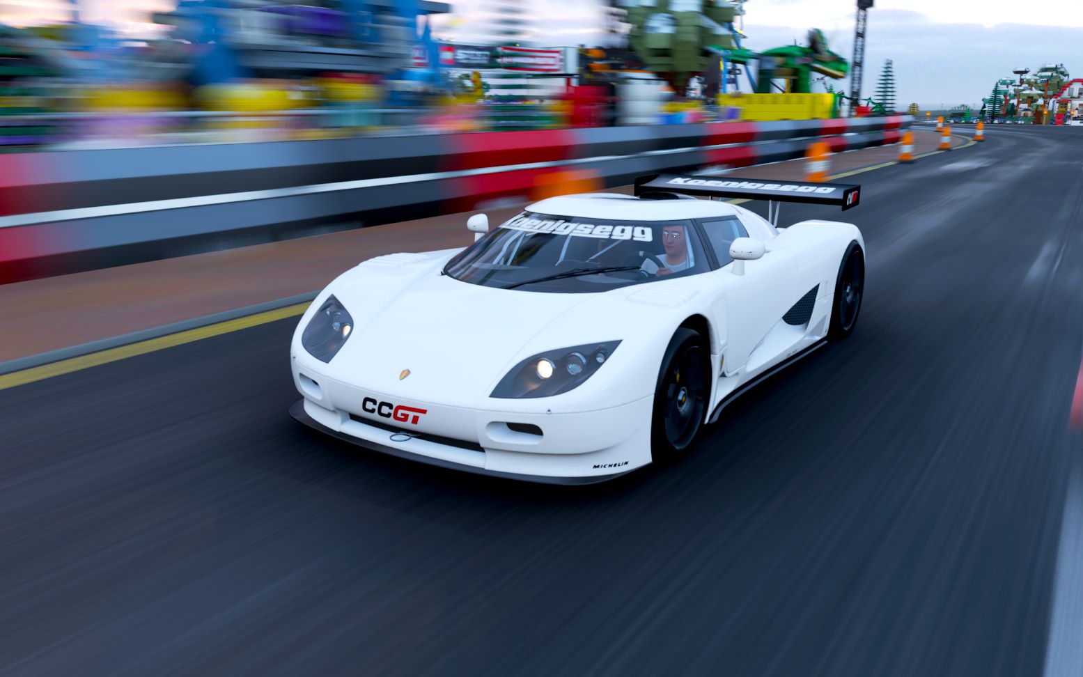 【极限竞速地平线4】三原野环道 53.39秒(s2级 柯尼塞格ccgt)