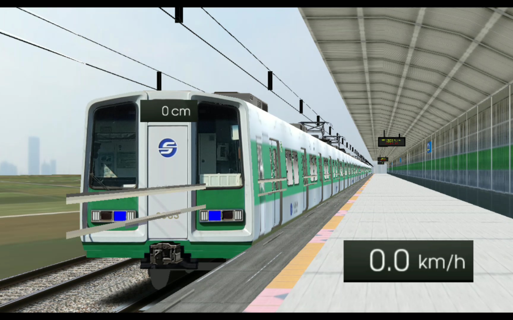 【hmmsim2】首尔地铁1号线gec行走音(线路原作者换车)