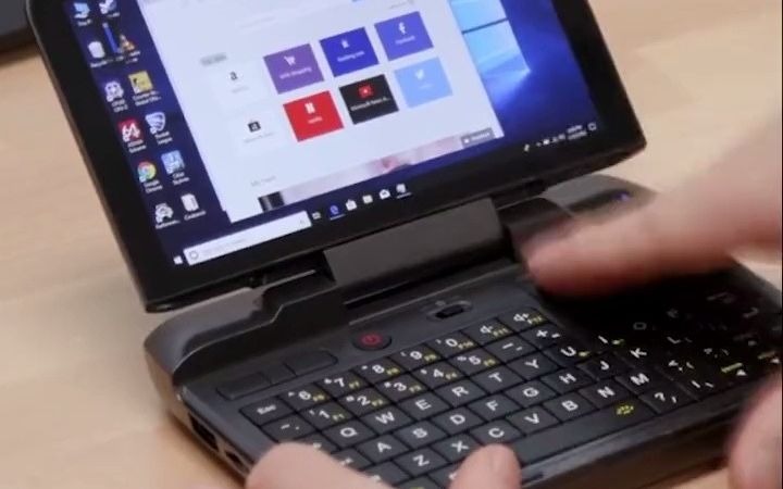 51世界上最小的迷你电脑,猜下是干嘛用的? GPD Micro PC#电脑哔哩哔哩bilibili