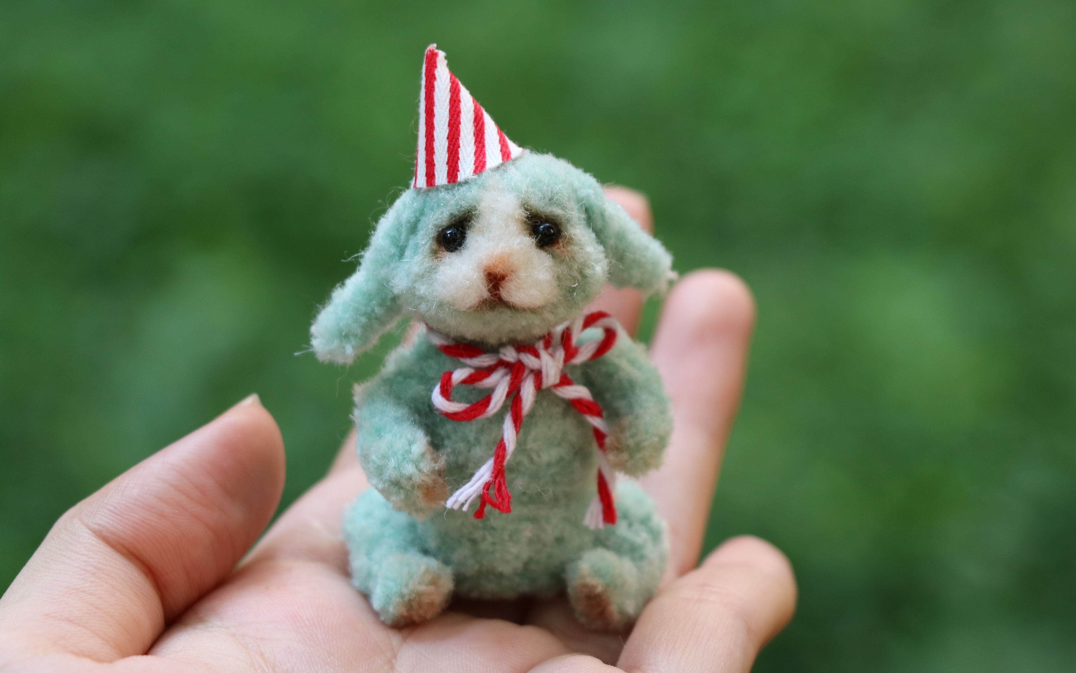 lari手作扭棒教程委屈兔兔扭棒教程