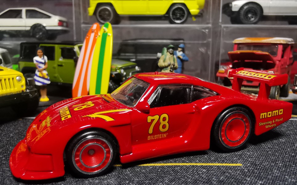 【风火轮汽车文化】比赛日momo涂装保时捷935好喜欢的番茄炒蛋