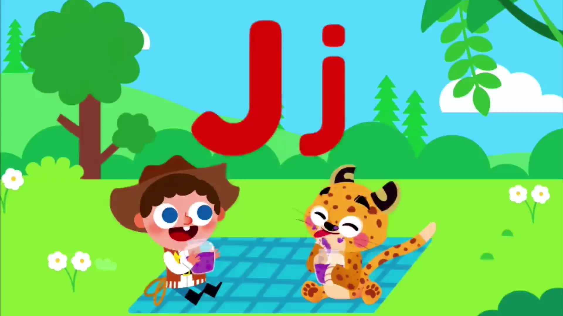 贝壳学堂自然拼读课-字母j