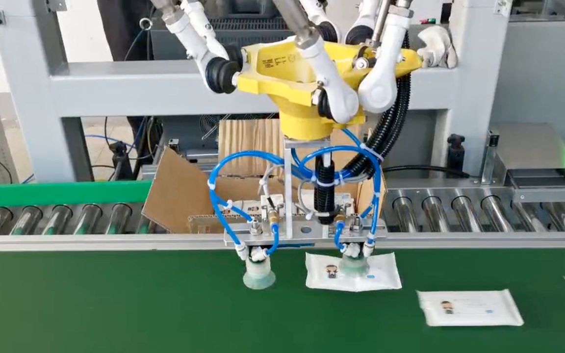 有点省力气高速装箱机 蜘蛛手装箱机_哔哩哔哩_bilibili