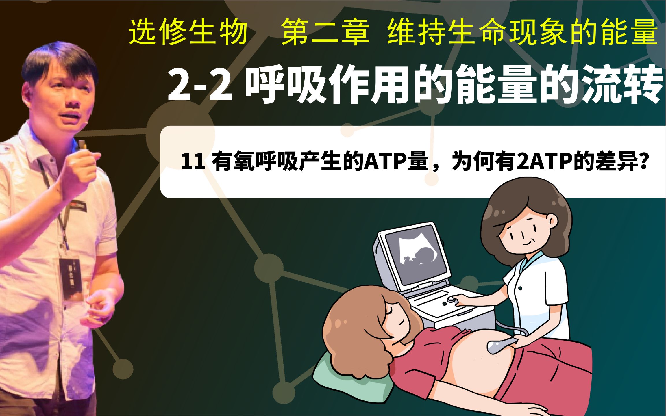 选修生物22.11 有氧呼吸产生的ATP量,为何有2ATP的差异?哔哩哔哩bilibili