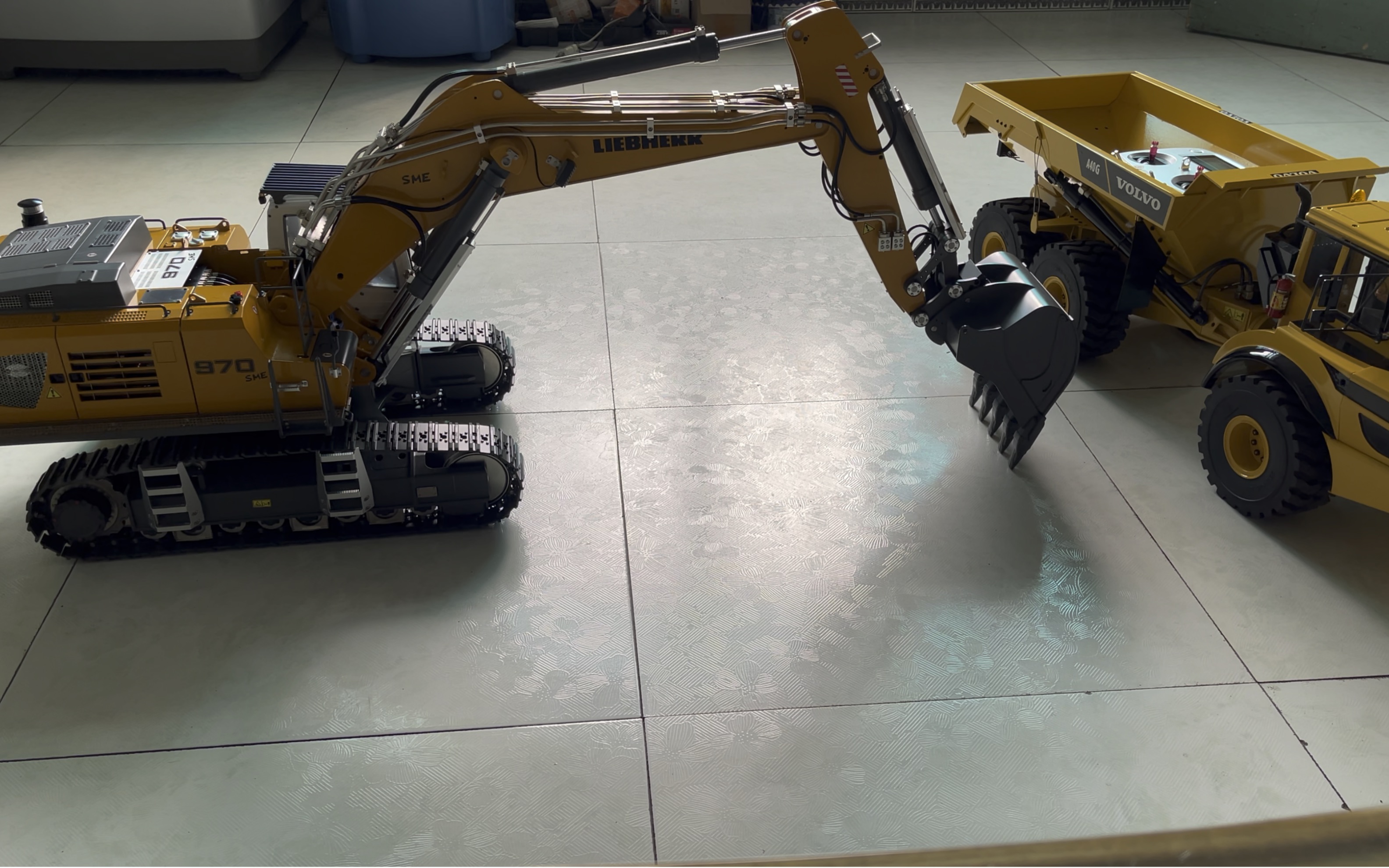 利勃海尔970液压挖掘机模型