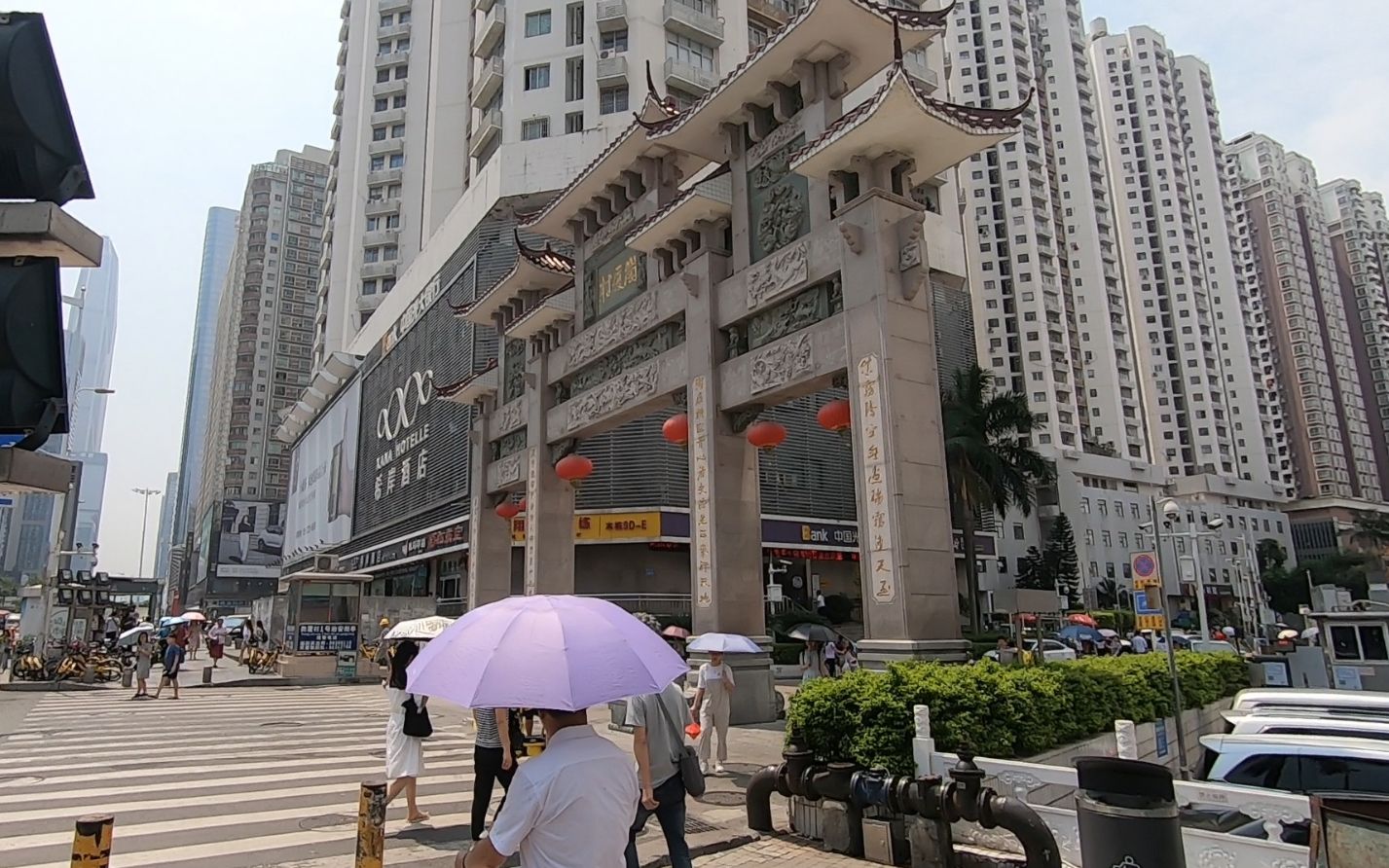 深圳福田岗厦村,福田中心区唯一的城中村,村民几乎全是土豪!