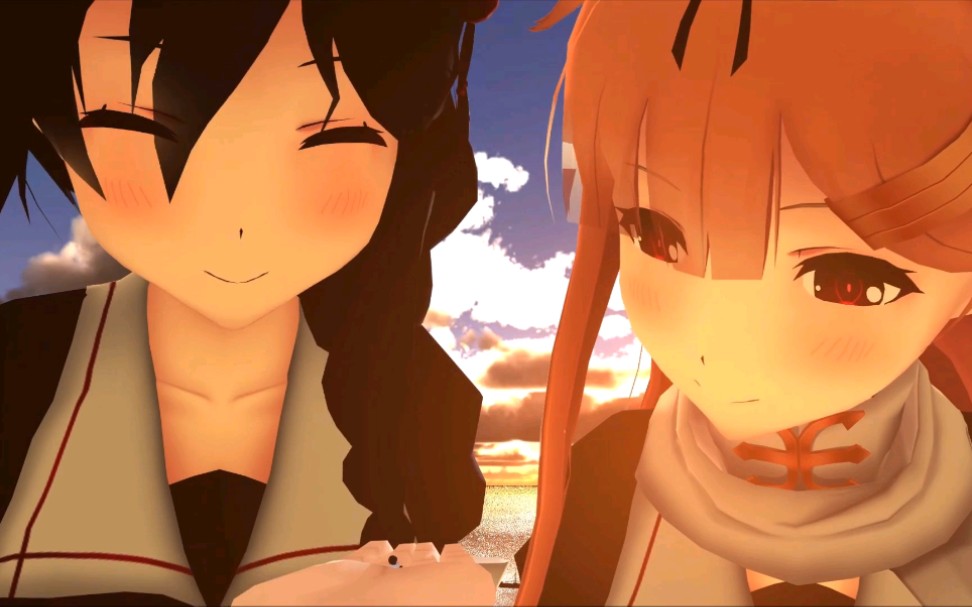 [图]【Giantess】巨大艦娘のいる日常短編動画集 その9【MMD】