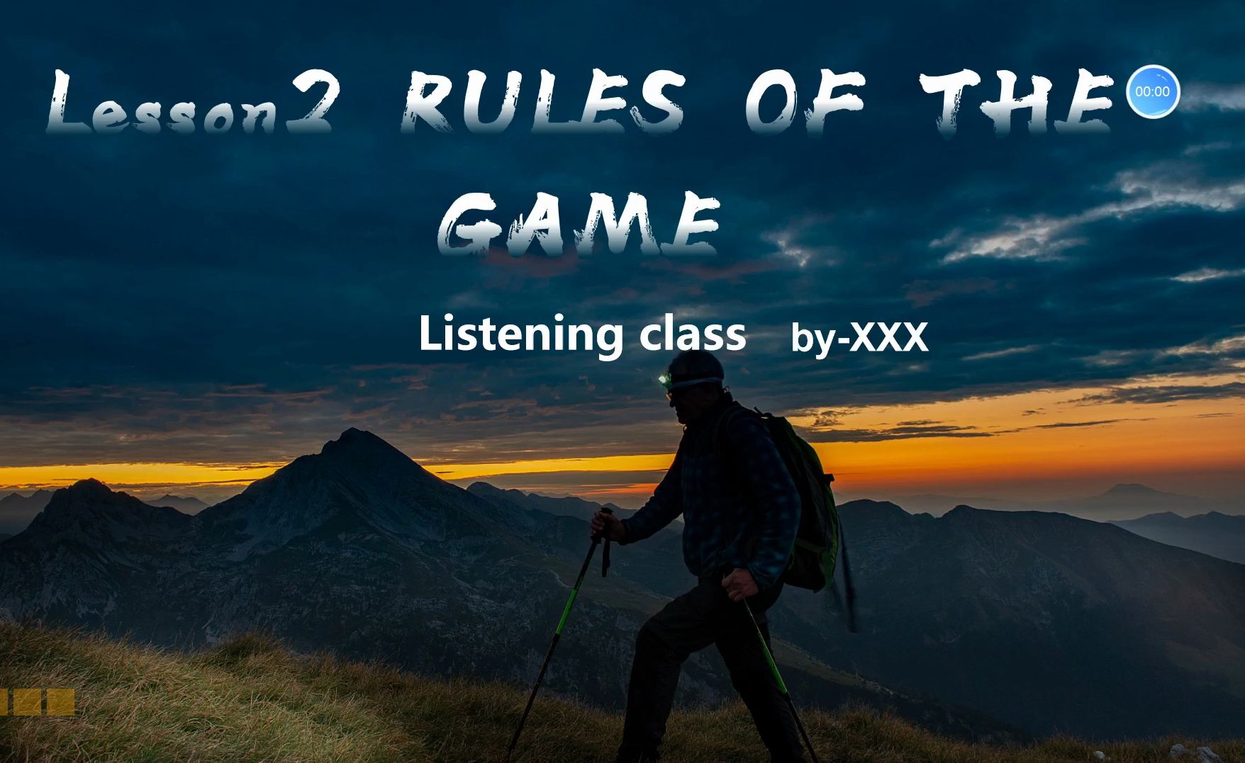 [图]原创北师大版高中英语必修一Unit2 lesson2 Rules of the games 听说课课件