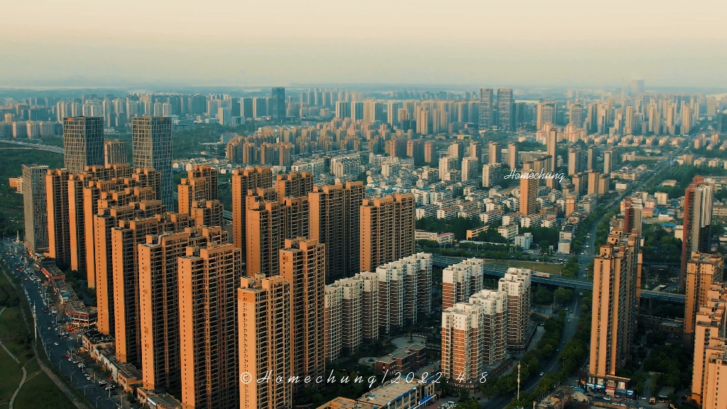 曾经不被看到的东部新城 如今高楼耸立 城建出显规模 未来可期#安庆