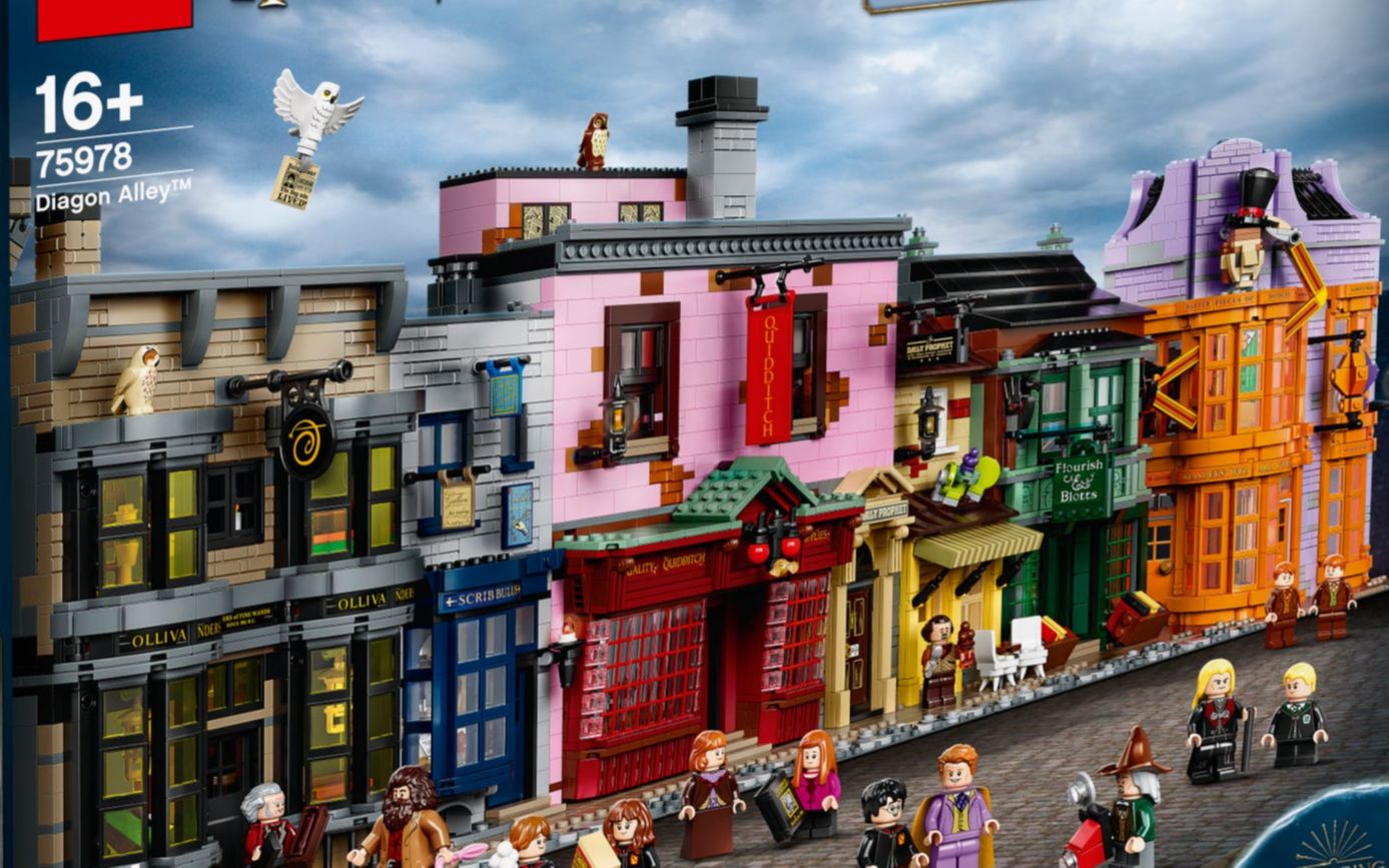 【乐高】傲罗们!新品75978对角巷慢慢拼之奥利凡德魔杖店