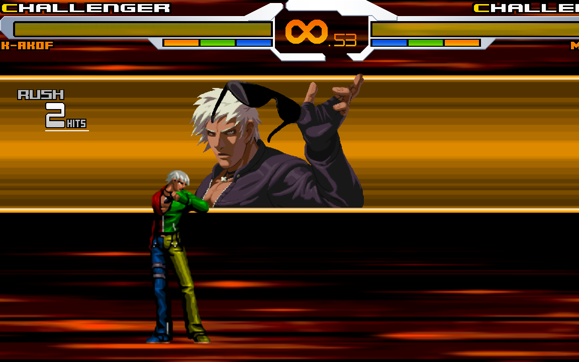 高清k作成打击感和手感太爽了拳皇对街霸svcchaoshd