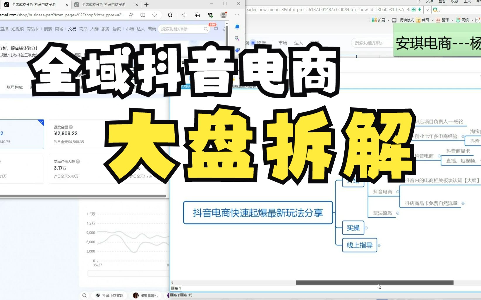 抖音全域电商系列之大盘拆解【抖音小店新人必看!】哔哩哔哩bilibili