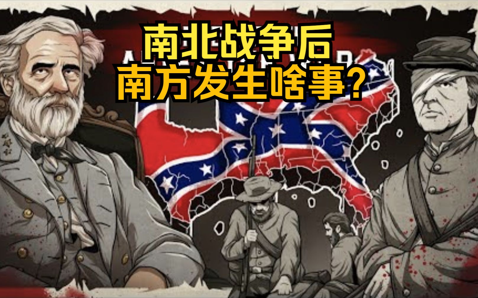 【熟肉/动画历史】南北战争后南方发生了啥事?