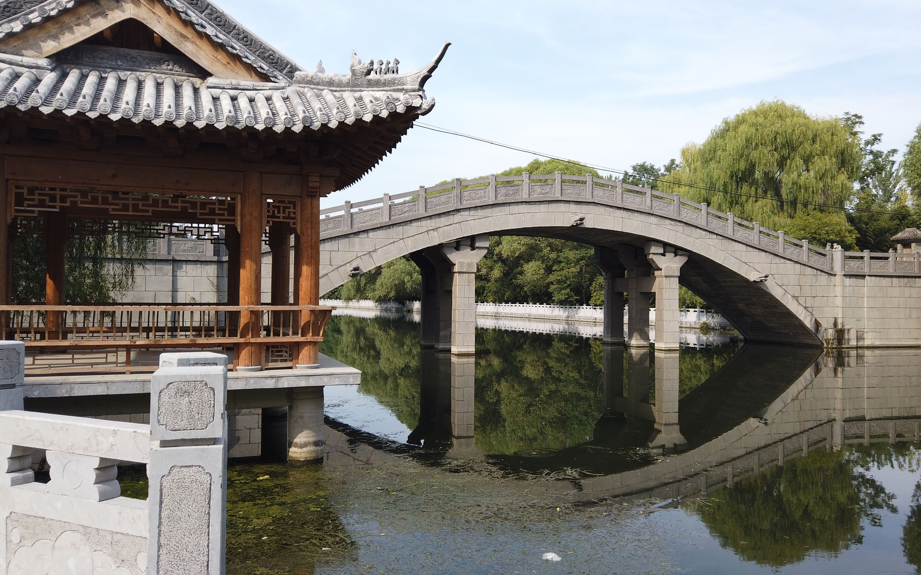 许昌灞陵桥公园门票图片