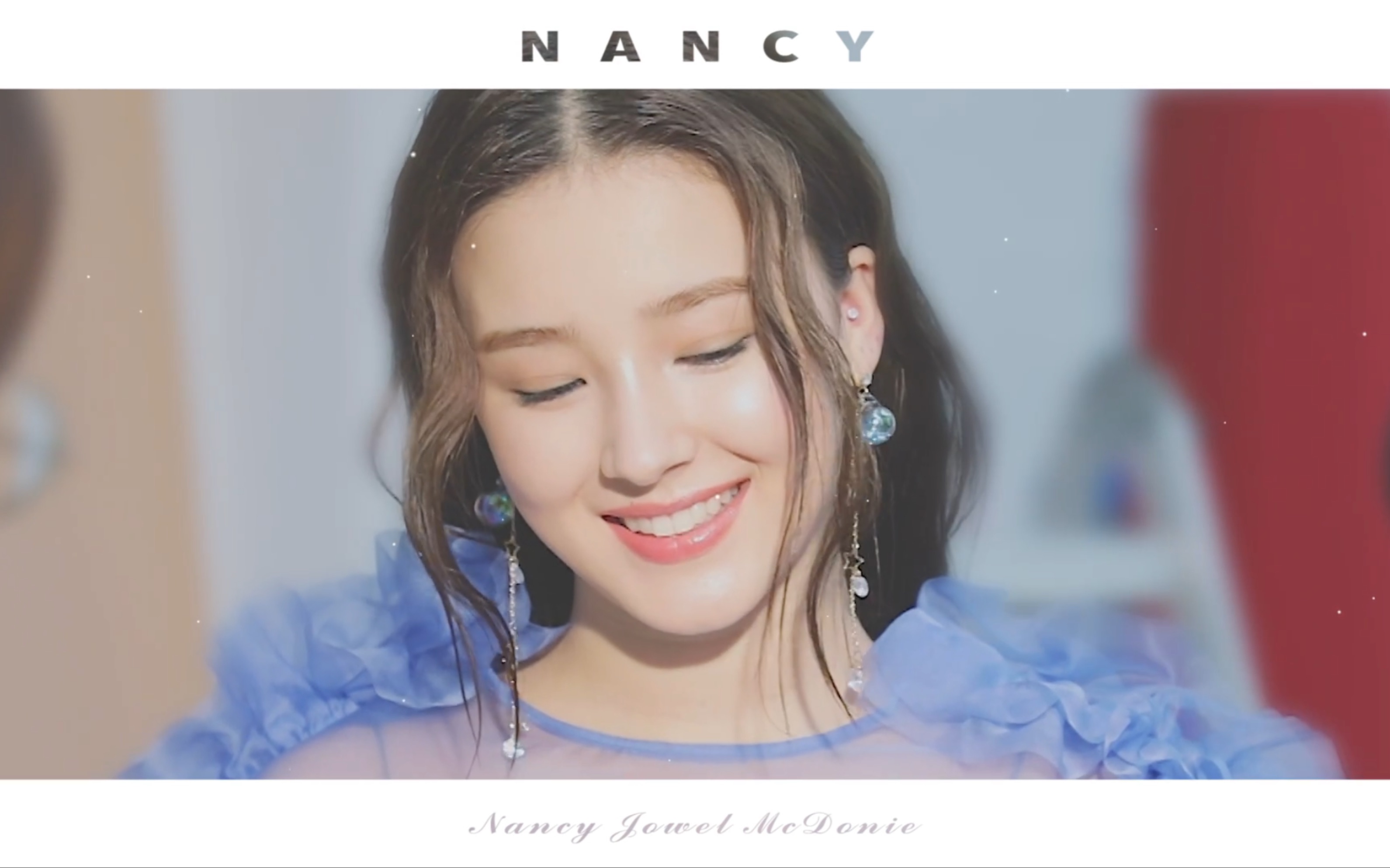 Nancy美腻的广告代言HolikaHolika拍摄现场MOMOLAND哔哩哔哩bilibili