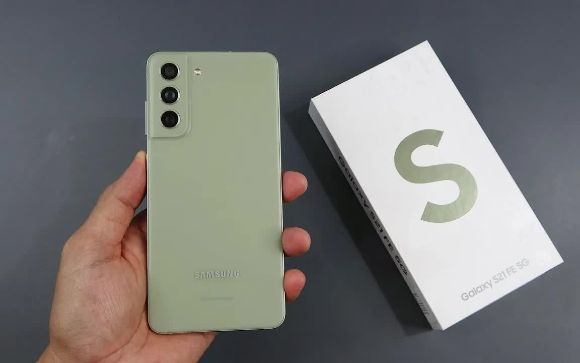 三星galaxys21fe开箱