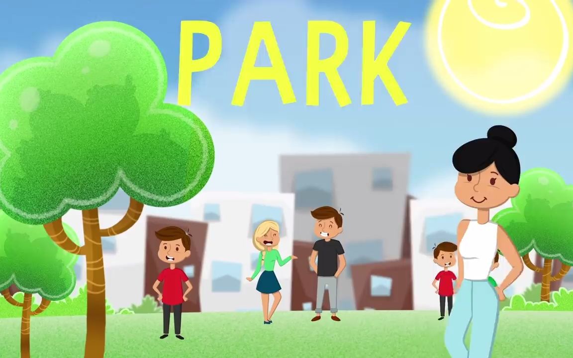 [图]Places in a city - English Educational Videos | Little Smart Planet