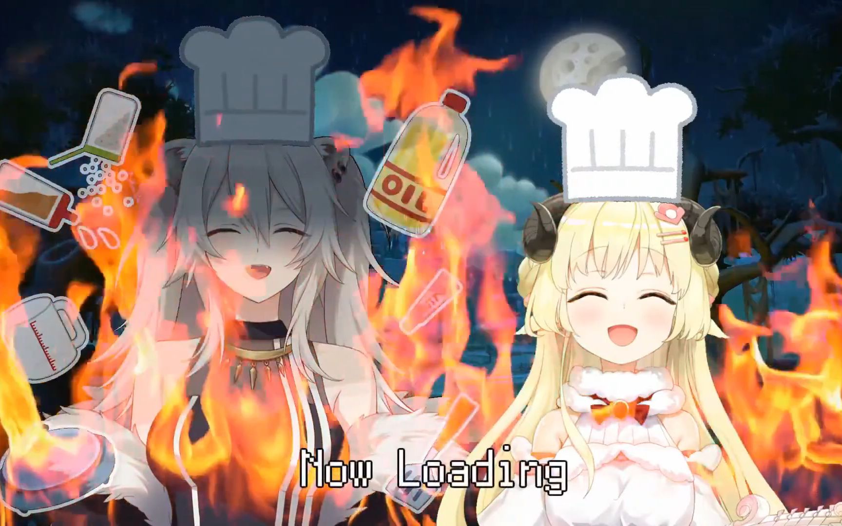 【熟肉】【狮白牡丹 x 角卷绵芽| hololive】向食材请教烹饪方式的狮