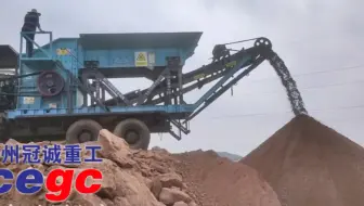 移动制砂机可以独立完成制沙破碎