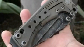 熊爪户外出品【米勒兄弟折叠匕首】