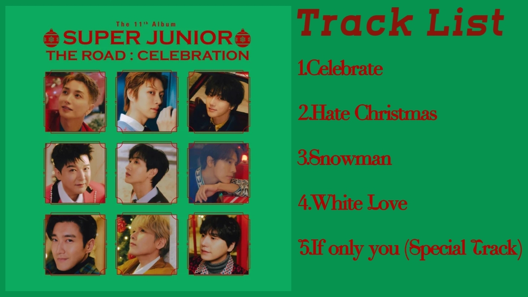 [图]【SUPERJUNIOR《The Road : Celebration-The 11th Album Vol.2》】全专音源~