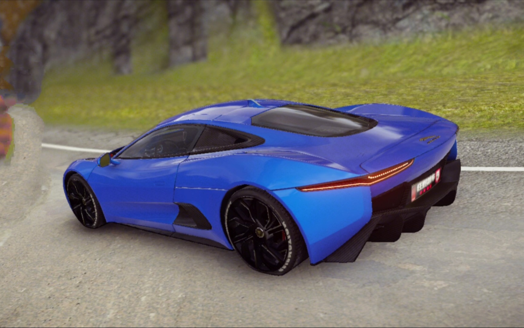 狂野飙车9 大捷豹发疯赛 洞穴 一星手动粗糙跑法 1:01:2_哔哩哔哩 (゜