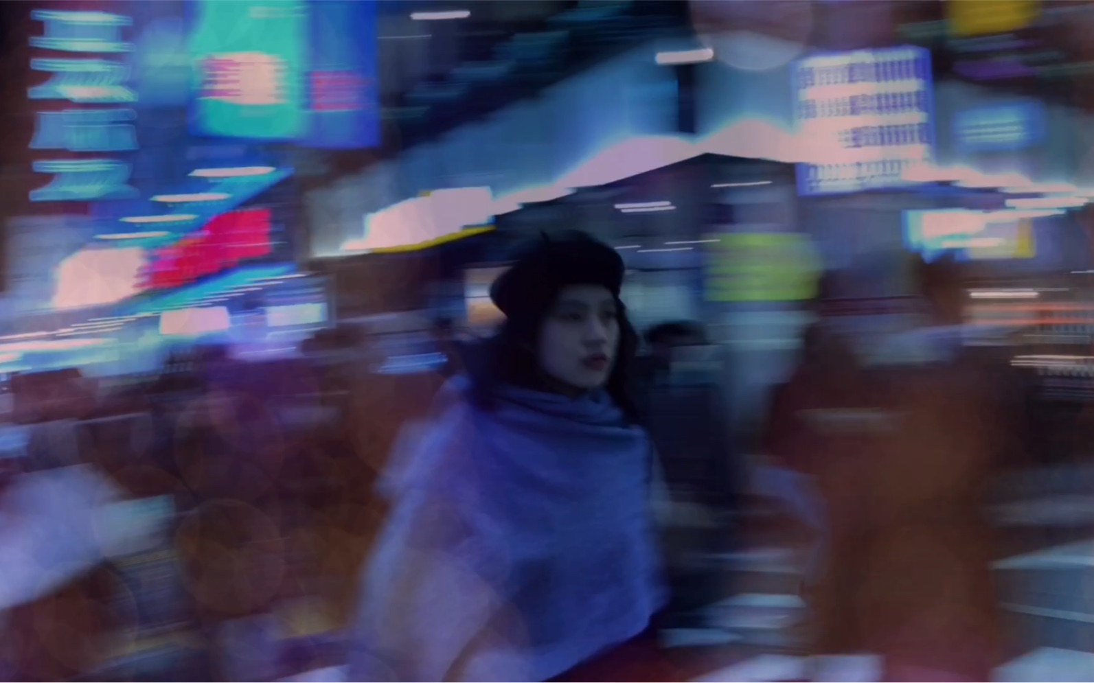 漫步日本街头| 王家卫风格抽帧尝试