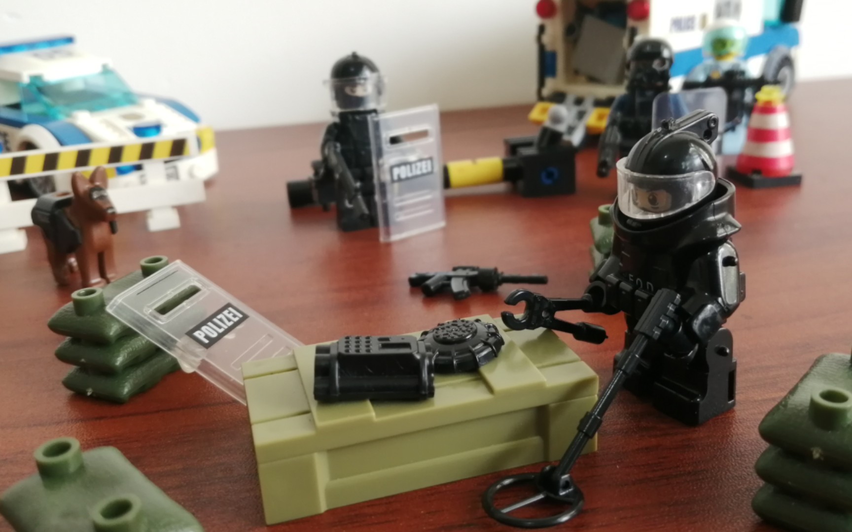 乐高"拆弹专家"重装版—第三方!moc拆弹场景!