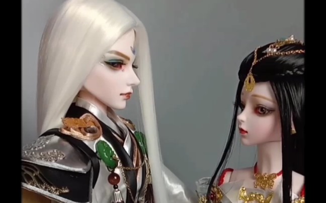 手工3分娃衣天涯明月刀公子羽与明月心3分服展示原创手工