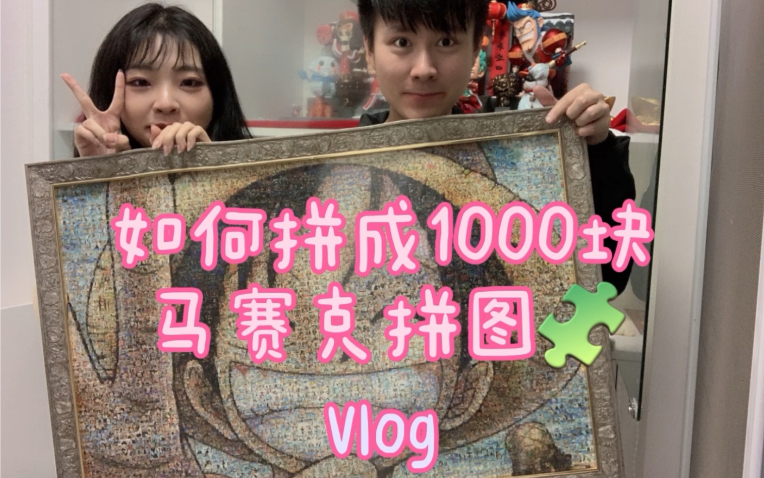 记录如何完成1000块马赛克拼图/海贼王Ensky哔哩哔哩bilibili