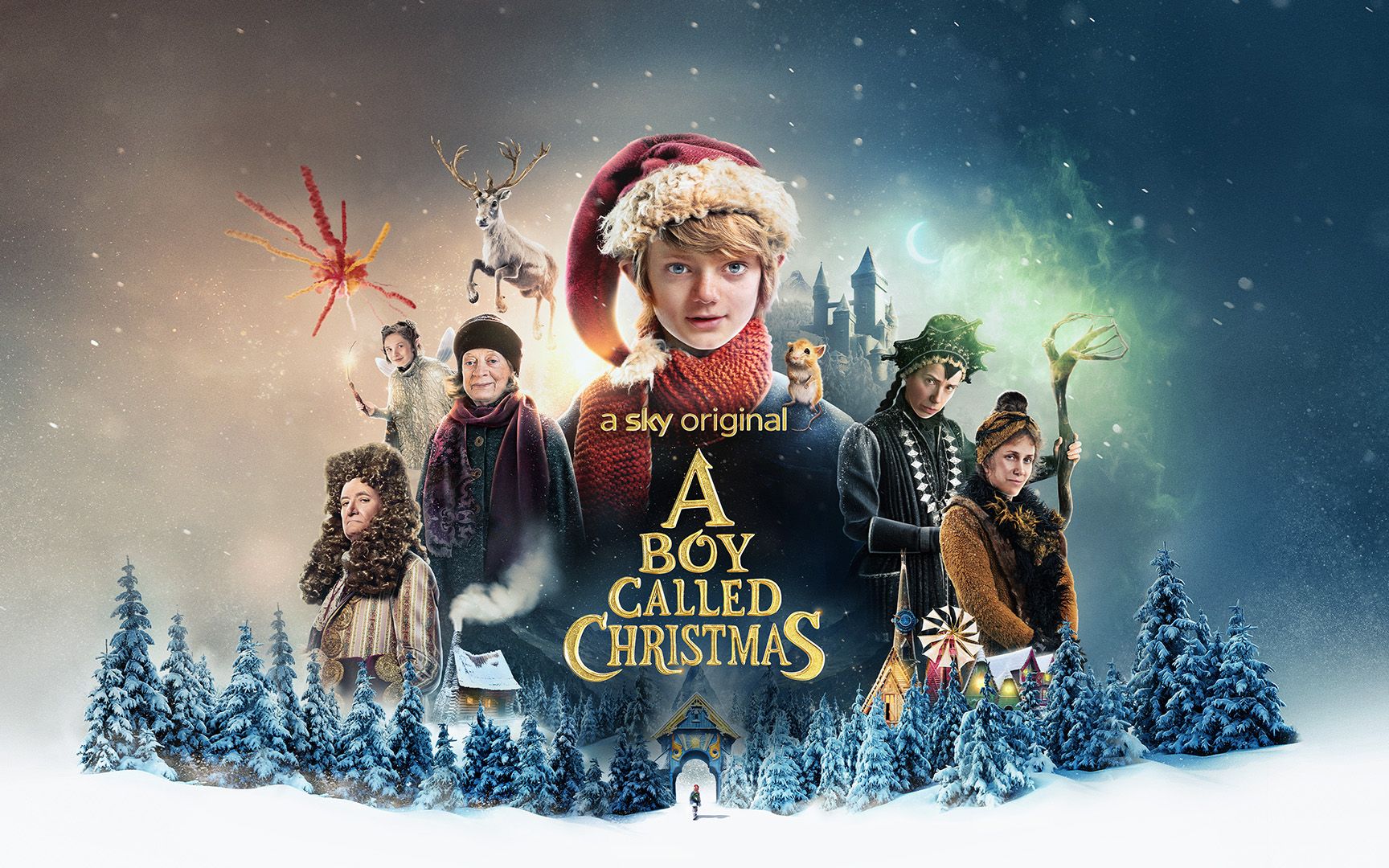 [图]2021奇幻故事片《圣诞男孩》A Boy Called Christmas 正式宣传片 中英字幕-深影字幕组