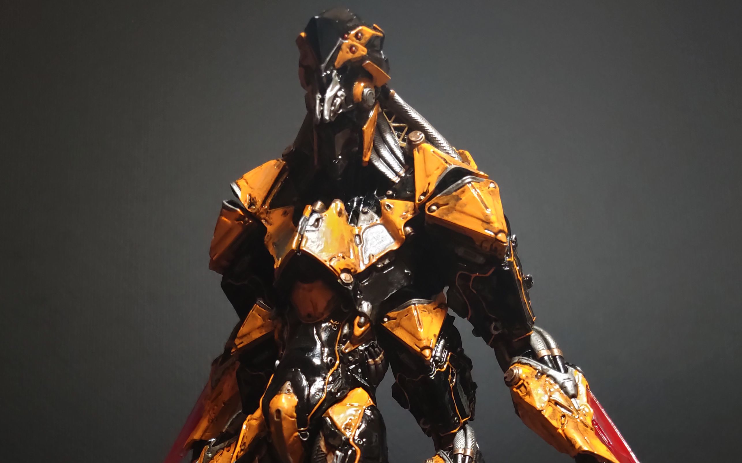 初次模型涂装四臂生化战刃大黄蜂中集61涂装上色篇