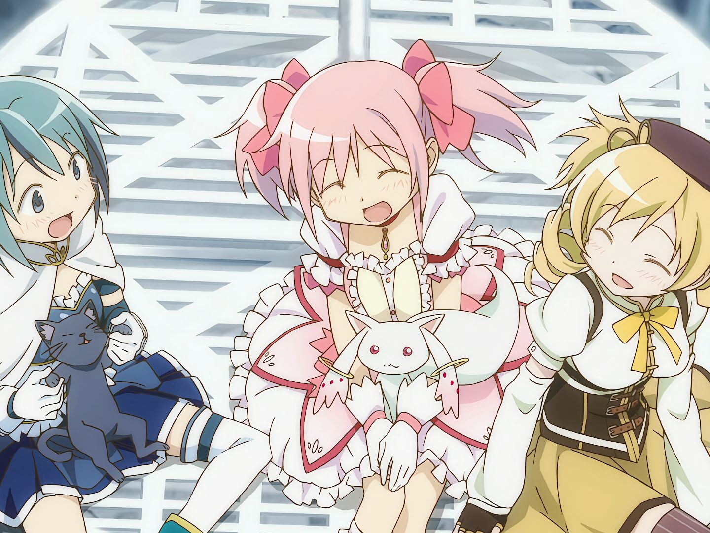 【4k60帧】魔法少女小圆op「コネクト」- claris