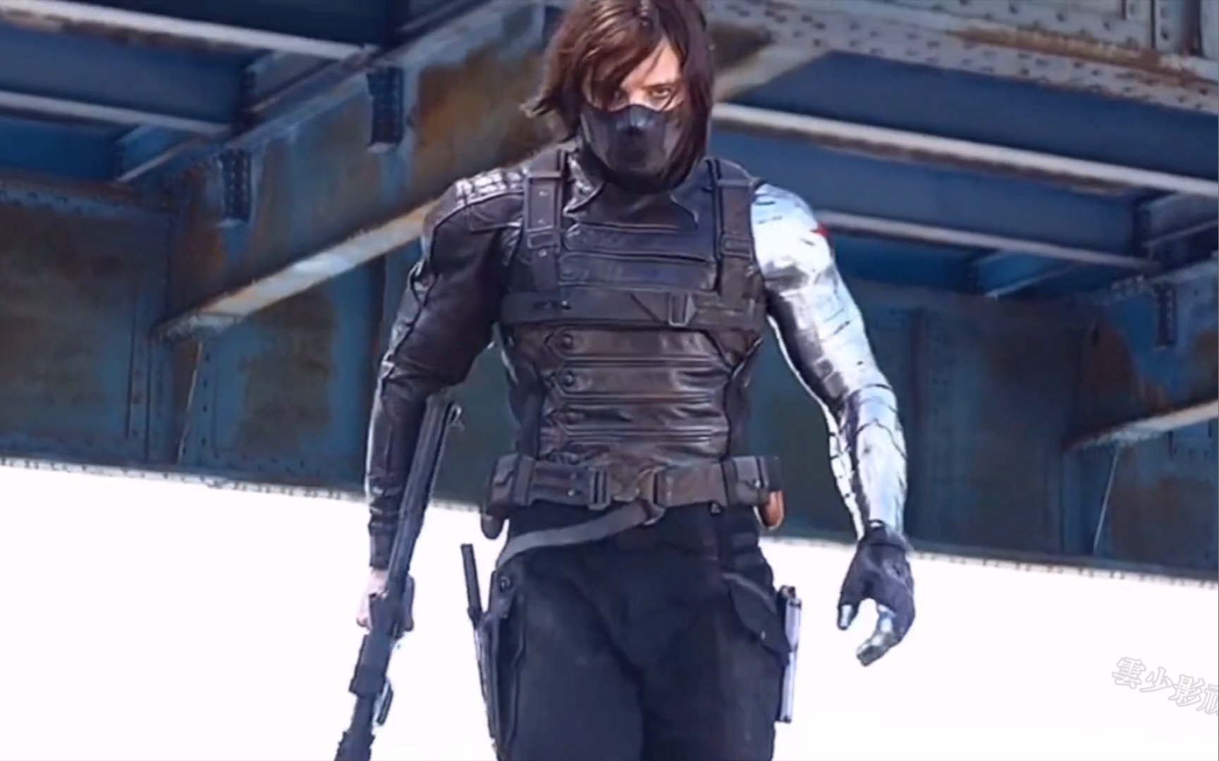 可能冬兵没想到自己的振金手臂可拆卸,瓦坎达想的真周到!